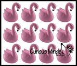 Small Flamingo Squishy Slow Rise Foam Bird -  Scented Sensory, Stress, Fidget Toy