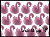 Small Flamingo Squishy Slow Rise Foam Bird -  Scented Sensory, Stress, Fidget Toy