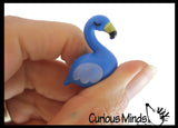 Adorable Soft Flamingo Pencil Toppers - Cute School Supply Gift - Desk Pet - Collectible Figurine
