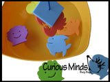 LAST CHANCE - LIMITED STOCK  - SALE - Foam Fishing Sets - Toy for bathtub or water table - Educational