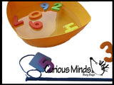 LAST CHANCE - LIMITED STOCK  - SALE - Foam Fishing Sets - Toy for bathtub or water table - Educational
