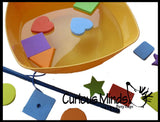 LAST CHANCE - LIMITED STOCK  - SALE - Foam Fishing Sets - Toy for bathtub or water table - Educational