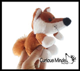 Cute Small Fox Plush Stuffed Animals- Adorable Mini Plushie Toy - Soft Animal Plushie Stuffie