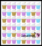 Frappe Iced Coffee Bubble Pop Fidget Toy - Silicone Push Poke Bubble Wrap Fidget Toy - Press Bubbles to Pop the Bubbles Down Then Flip it over and Do it Again - Bubble Popper Sensory Stress Toy
