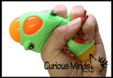 Squishy Frog Fidget Toy - Mesh Blob Stress Ball