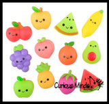 Fruit Mochi Squishy  - Adorable Cute Kawaii -  Cute Individually Wrapped Toys - Sensory, Stress, Fidget Party Favor Toy