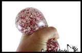 BULK - WHOLESALE - SALE - Boxed Galaxy Glitter Water Bead Stress Ball - Squishy Gooey Squish Sensory Squeeze Balls