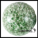 BULK - WHOLESALE - SALE - Boxed Galaxy Glitter Water Bead Stress Ball - Squishy Gooey Squish Sensory Squeeze Balls