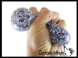 BULK - WHOLESALE - SALE - Boxed Galaxy Glitter Water Bead Stress Ball - Squishy Gooey Squish Sensory Squeeze Balls