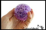 BULK - WHOLESALE - SALE - Boxed Galaxy Glitter Water Bead Stress Ball - Squishy Gooey Squish Sensory Squeeze Balls