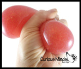 BULK - WHOLESALE -  SALE - Big 2.5" Glitter Stress Ball - Amazing Sticky Glob Balls - Squishy Gooey Squish Sensory Squeeze Balls