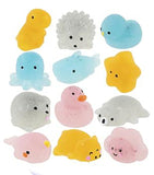 LAST CHANCE - LIMITED STOCK - SALE  - Glitter Animal Mochi Squishy  - Adorable Cute Kawaii - Individually Wrapped Toys - Sensory, Stress, Fidget Party Favor Toy