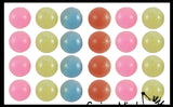 BULK - WHOLESALE - SALE - Individually Wrapped Small Amazing 1.5" Glitter Stress Ball - Ceiling Sticky Glob Balls - Squishy Gooey Shape-able Squish Sensory Squeeze Balls