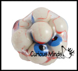 Gross Eyeball Filled Squishy Sticky Stress Ball - Body Parts - Anatomy Eye - Optometrist