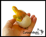 Hatch and Grow a Turtle Egg in Water - Add Water and it Grow - Critter Toy Bath - Soak in Water and It Expands