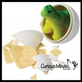 Hatch and Grow a Dinosaur Egg in Water - Add Water and it Grow - Critter Toy Bath