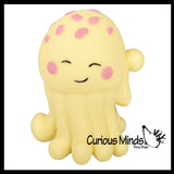Jellyfish Soft Cream Doh Filled Stress Ball - Squishy Gooey Squish Sensory Squeeze Balls - Jellyfish Octopus Lover Gift