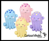 Jellyfish Soft Cream Doh Filled Stress Ball - Squishy Gooey Squish Sensory Squeeze Balls - Jellyfish Octopus Lover Gift