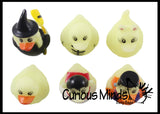 CLEARANCE - SALE -  Halloween Theme Rubber Duckies - Glow in the Dark Spooky Duck for Party or Trick or Treat