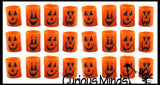 Halloween Spring Coil Novelty Toy - Pumpkin Jack O Lantern Party Favor - Trick or Treat Prize