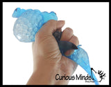 Large Hammerhead Shark Water Gel Water Bead Filled Squeeze Stress Ball  -  Sensory, Stress, Fidget Toy