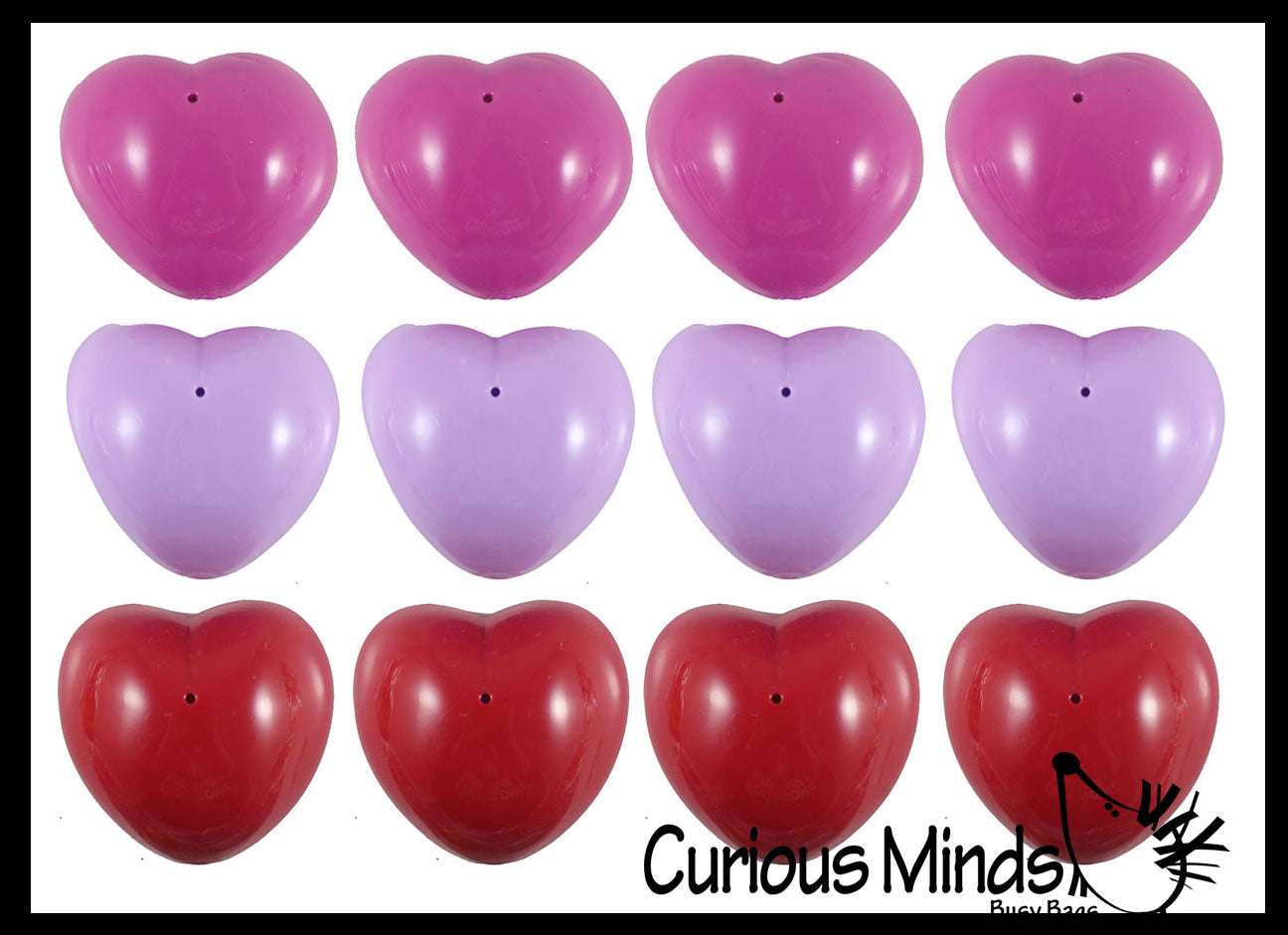 Large Heart Shaped Popper Toy - Valentine's Day Cards for Kids - Cute Valentine for Classroom Exchange