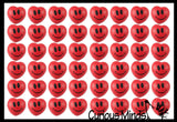 Red Heart Valentine Themed Stress Balls - Unique Valentines Day Cards for Kids