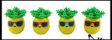 LAST CHANCE - LIMITED STOCK - Cute Pineapple Hedge Balls -  Spiky Wooly Porcupine Balls - Sensory Novelty Toy