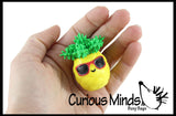 LAST CHANCE - LIMITED STOCK - Cute Pineapple Hedge Balls -  Spiky Wooly Porcupine Balls - Sensory Novelty Toy