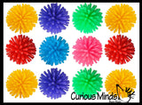 Soft Mini Spike Hedge Balls -  Spiky Wooly Porcupine Balls - Sensory Novelty Toy - Fun Soft and Squishy