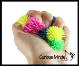 Soft Mini Spike Hedge Balls -  Spiky Wooly Porcupine Balls - Sensory Novelty Toy - Fun Soft and Squishy