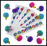 Hedgehog Patterns Busy Bag - Educational Toy with Cute Hedge Hog Figurines - Math Patterning Game