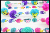 Hedgehog Patterns Busy Bag - Educational Toy with Cute Hedge Hog Figurines - Math Patterning Game