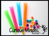 LAST CHANCE - LIMITED STOCK  - SALE -  Simply a Tube and Poms Toddler Busy Bags