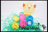 LAST CHANCE - LIMITED STOCK  - SALE - - EASTER Basket Busy Bag filler - Eggs and Chicks in Chick Egg - Color Matching Busy Bag