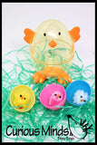 LAST CHANCE - LIMITED STOCK  - SALE - - EASTER Basket Busy Bag filler - Eggs and Chicks in Chick Egg - Color Matching Busy Bag