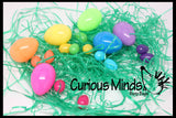 LAST CHANCE - LIMITED STOCK  - EASTER Basket Busy Bag filler - Matching Eggs and Mini Eggs Color Matching Busy Bags