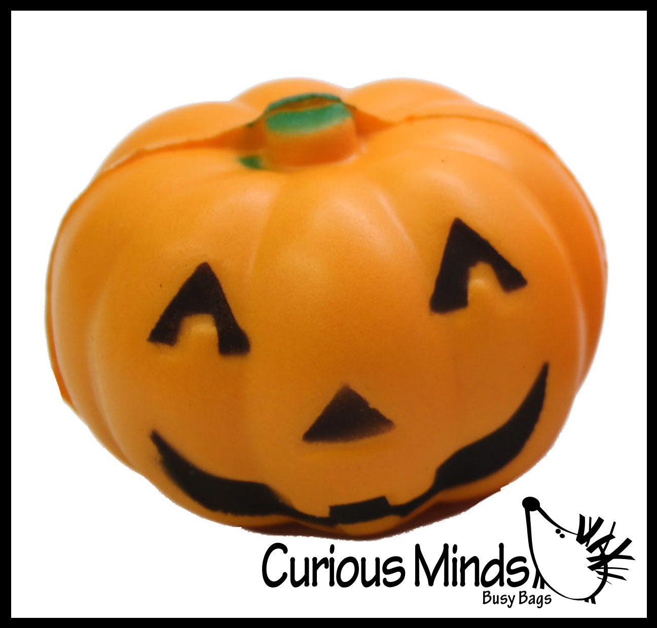 Jack-O-Lantern Stress Ball  -  Sensory, Stress, Fidget Toy