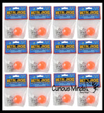 Mini Metal Jacks Game Sets - Tiny Classic Game - Party Favors - Gift Bags - Prizes