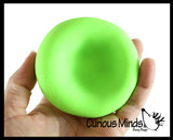 Super Soft Doh Filled Stretch Ball - Ultra Squishy and Moldable Relaxing Sensory Fidget Stress Toy