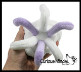 3 Cute Mini Ocean Animal Plush Stuffed Animals- Adorable Mini Plushie - Hammerhead Shark, Jellyfish, Lobster