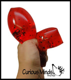 Giant 9.5" Long Water Filled Tube Snake Stress Toy - Squishy Wiggler Sensory Fidget Ball