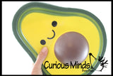 JUMBO Avocado Squishy Slow Rise Foam Food Fruit -  Scented Sensory, Stress, Fidget Toy