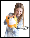 JUMBO Cat Squishy Slow Rise Foam Pet Animal Toy -  Scented Sensory, Stress, Fidget Toy
