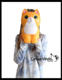 JUMBO Cat Squishy Slow Rise Foam Pet Animal Toy -  Scented Sensory, Stress, Fidget Toy