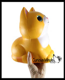 JUMBO Cat Squishy Slow Rise Foam Pet Animal Toy -  Scented Sensory, Stress, Fidget Toy