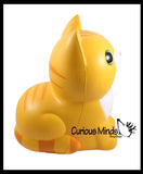JUMBO Cat Squishy Slow Rise Foam Pet Animal Toy -  Scented Sensory, Stress, Fidget Toy