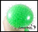 Jumbo Caterpillar Water Bead Filled Squeeze Stress Ball - Sensory, Stress, Fidget Toy - Soothing