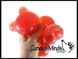 Jumbo Gummy Bear - Large Squishy Sensory Fidget Toy