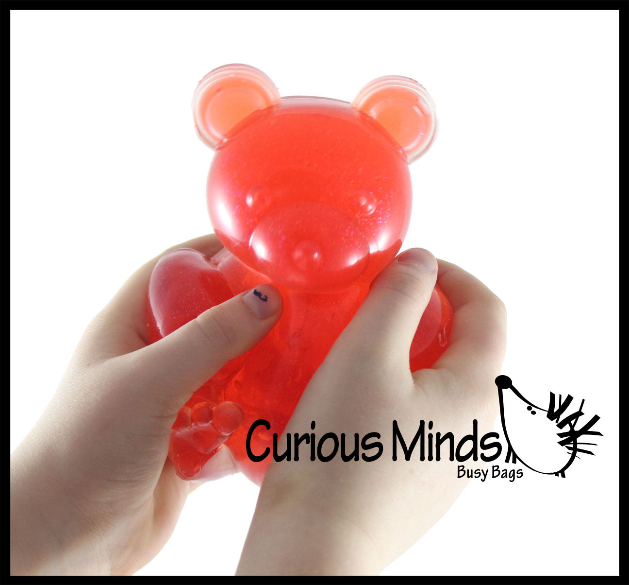 Jumbo Gummy Bear - Large Squishy Sensory Fidget Toy